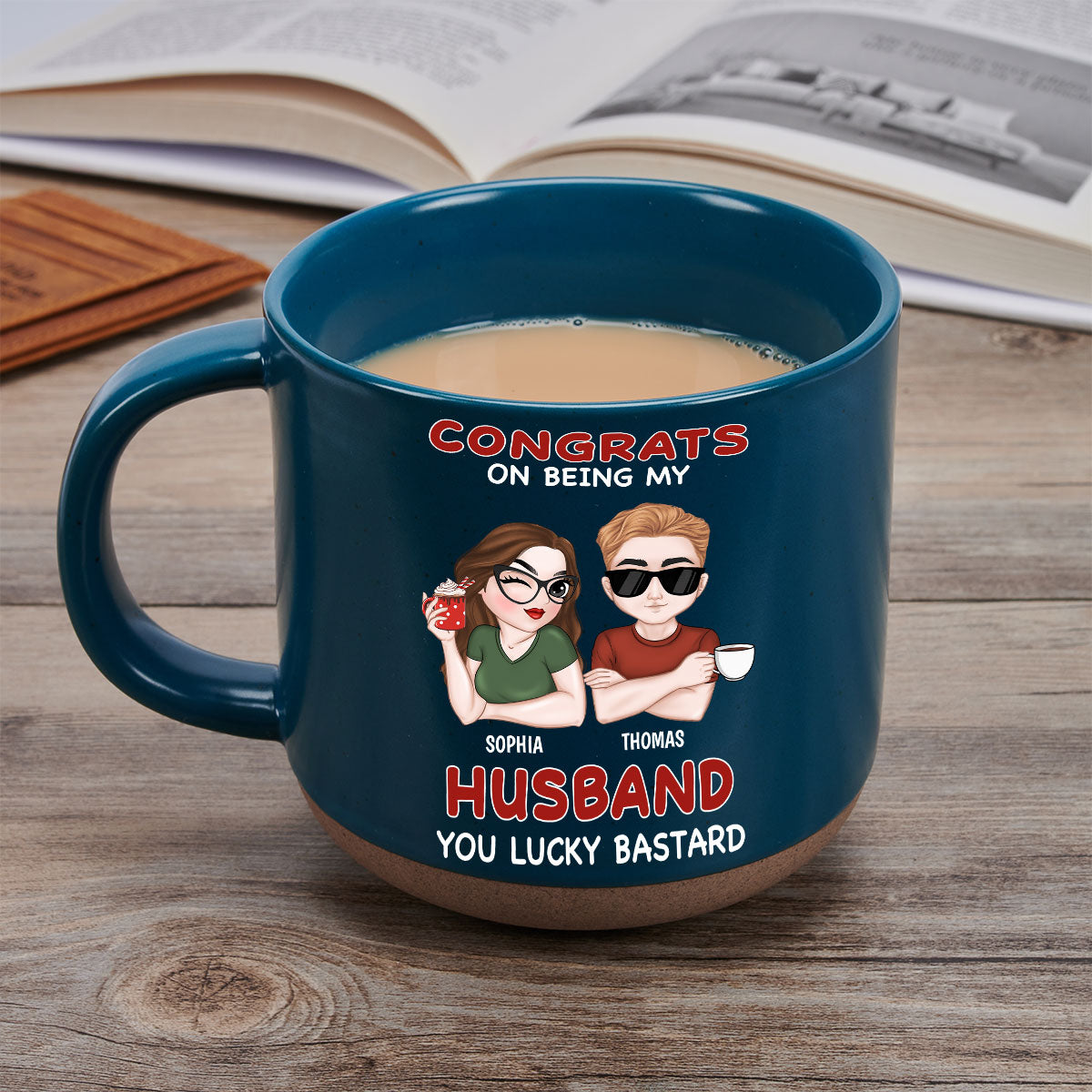 Always Love You - Personalized Custom Pottery Mug