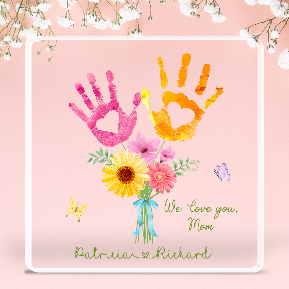 Forever Grateful Forever Loved - Personalized Custom Acrylic Plaque