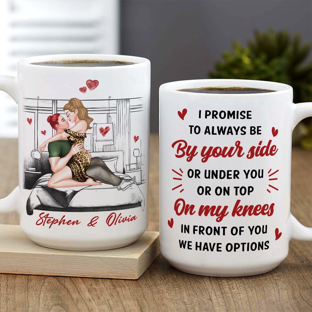 Always By Your Side - Personalized Custom Coffee Mug