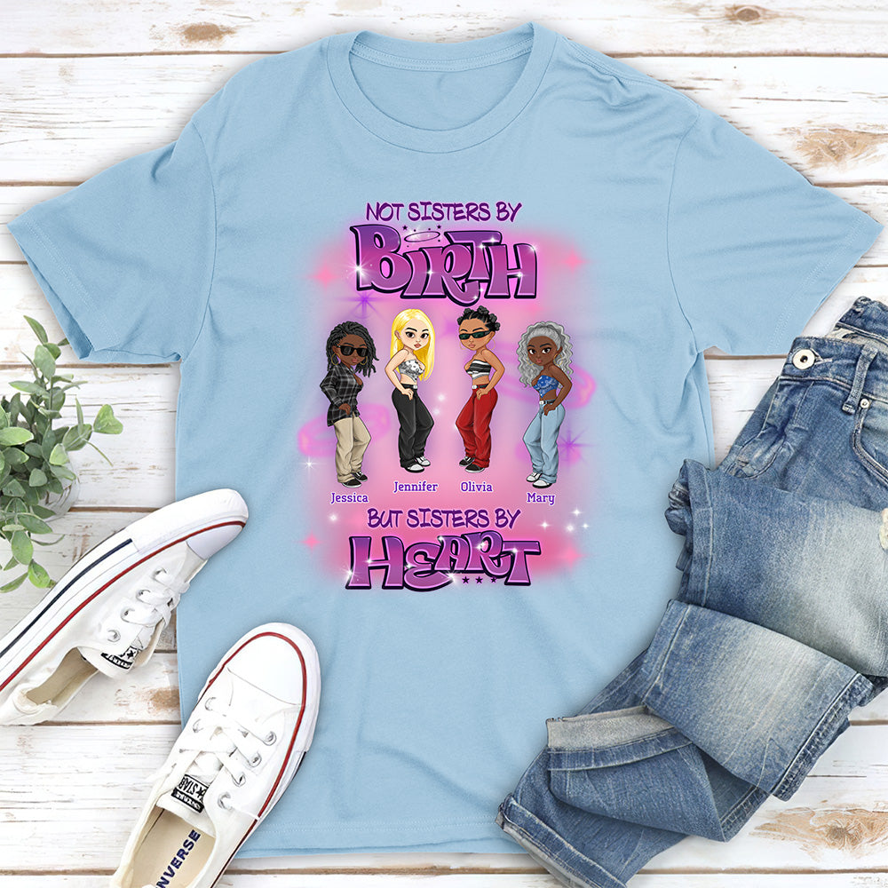 Sister By Heart - Personalized Custom Shirt