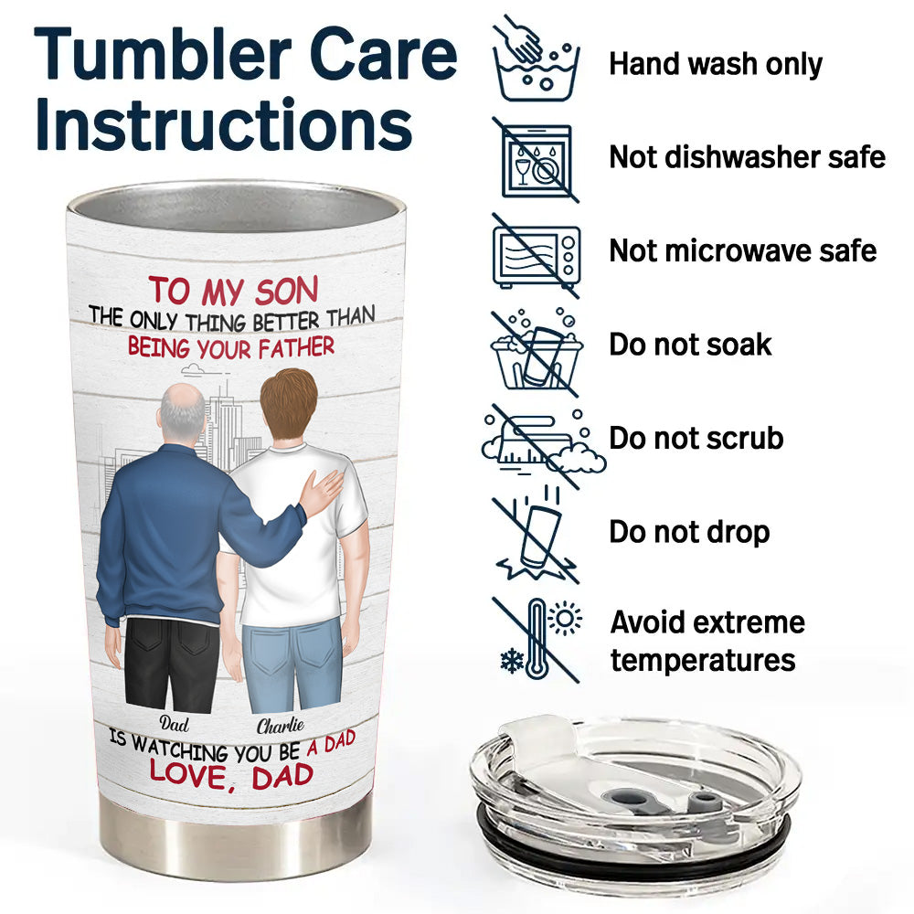 We Are Proud Of You - Personalized Custom Tumbler