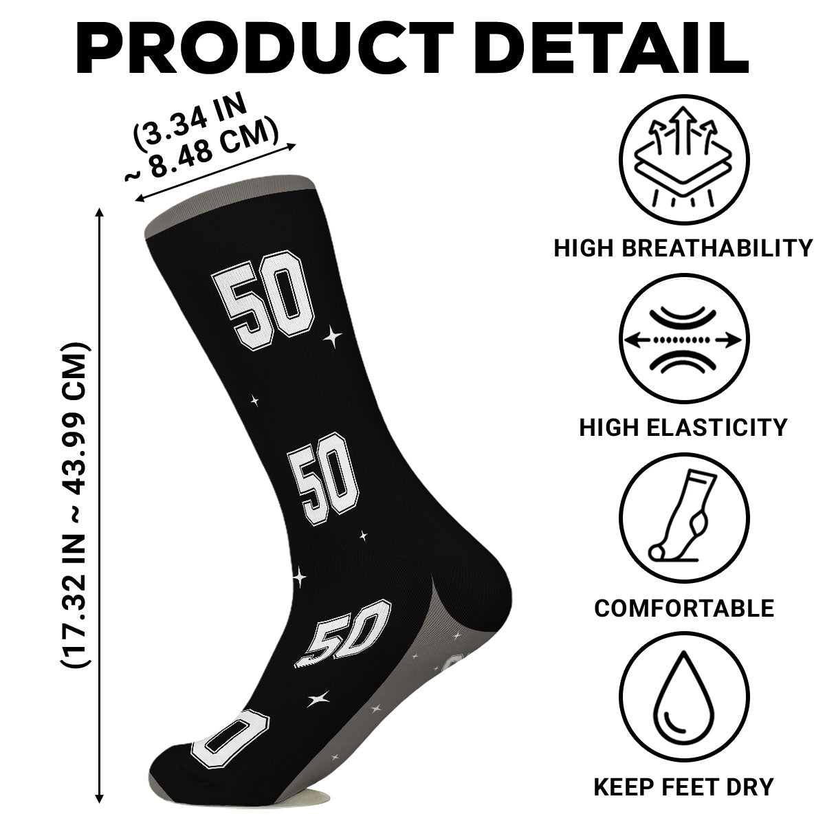 This Good Look  - Personalized Custom Crew Socks