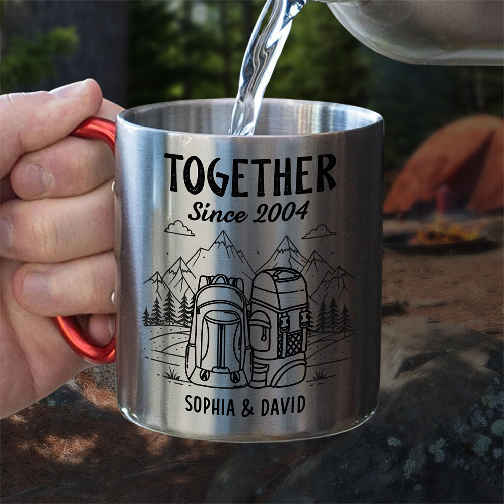 Together Since - Personalized Custom Carabiner Mug