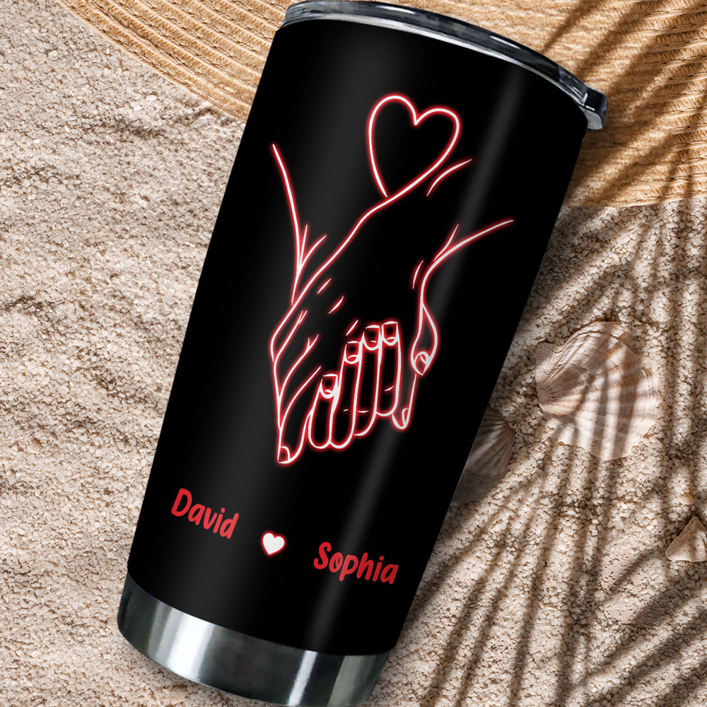 I Met You I Liked You I Love You - Personalized Custom Tumbler