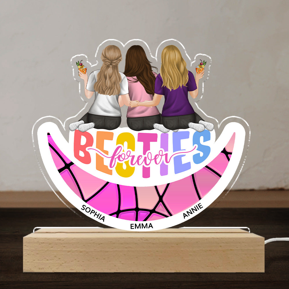 Best Friends Forever - Personalized Custom LED Light
