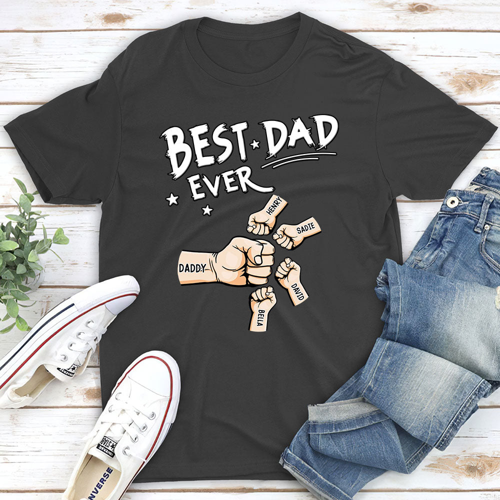 Best Dad - Personalized Custom Shirt
