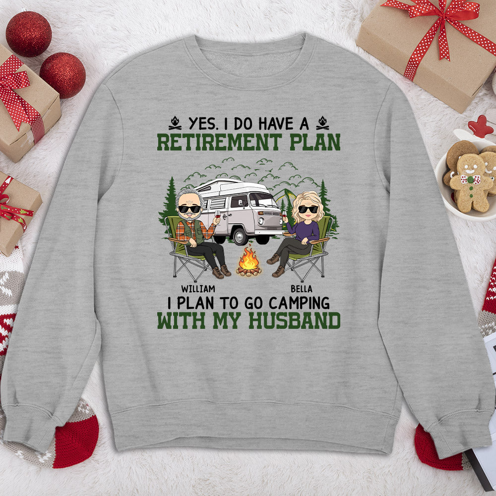 Camping With My Love - Personalized Custom Shirt