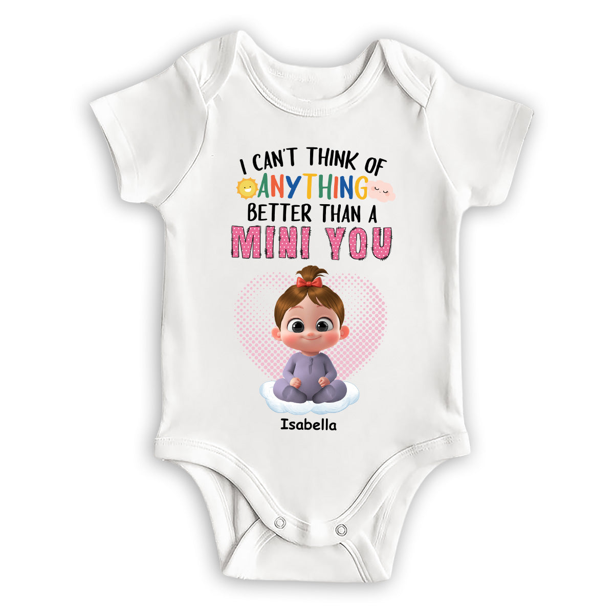 Mini Version Of You - Personalized Custom Baby Onesie