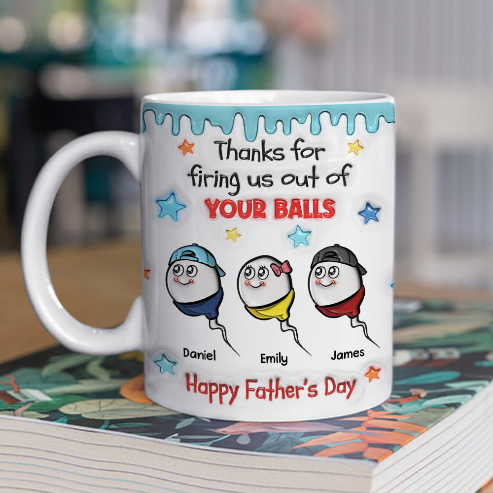 Born From Your Legendary Aim - Personalized Custom 3D Inflated Effect Mug