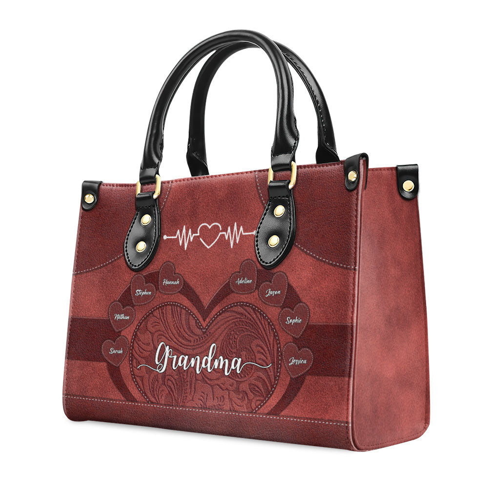 Little Sweethearts - Personalized Custom Leather Bag
