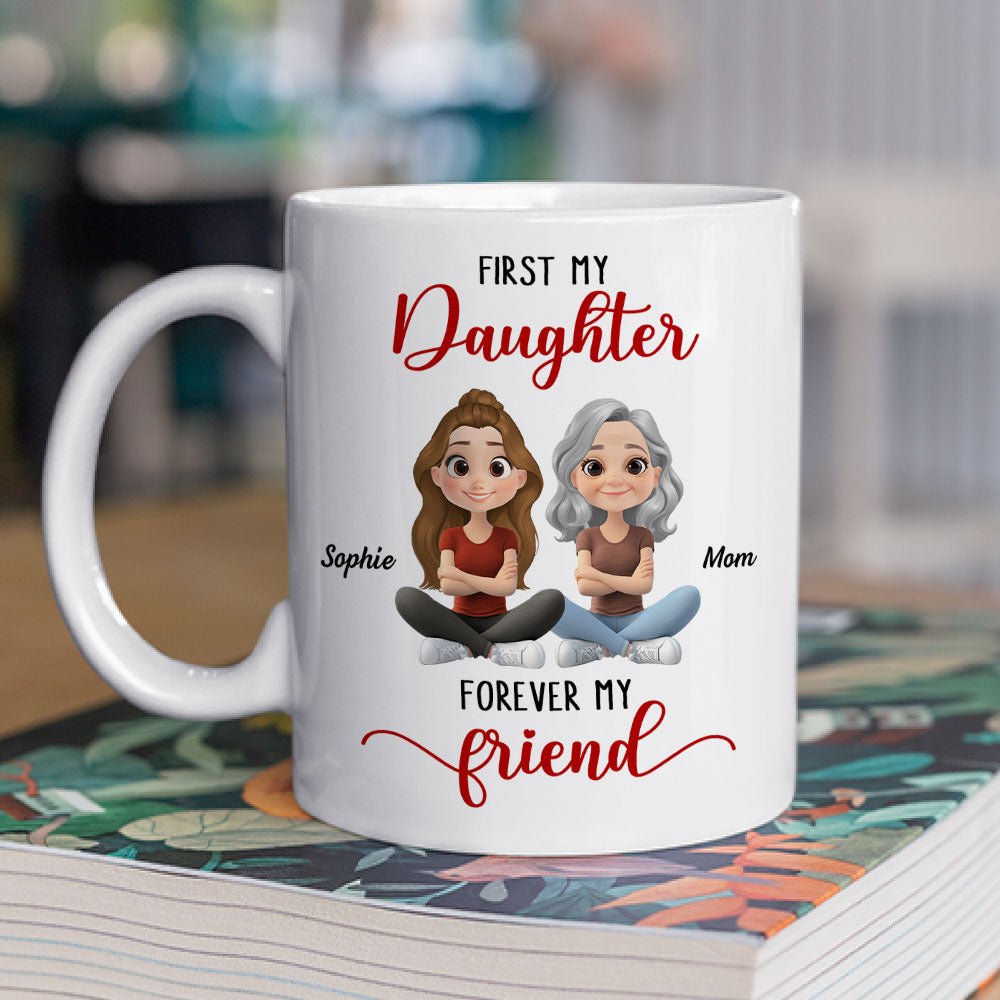 First And Forever - Personalized Custom Coffee Mug
