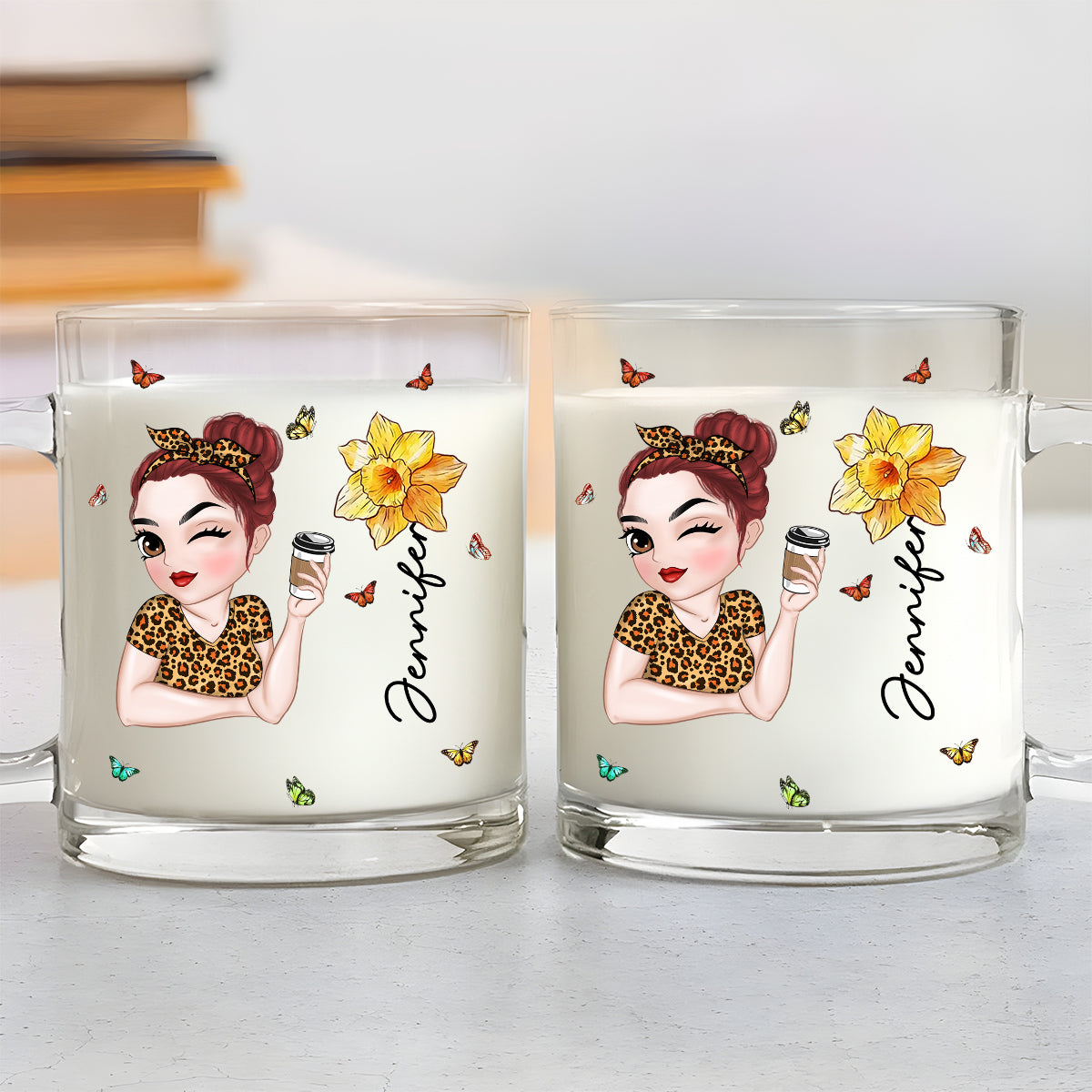 Beautiful Friend - Personalized Custom Glass Mug