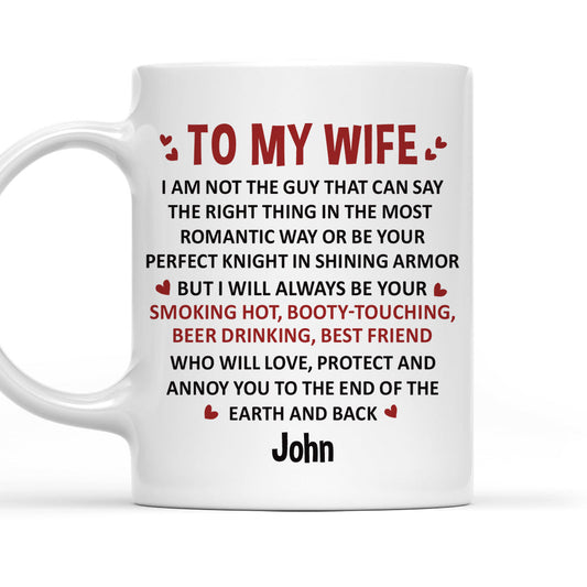 To My Wifey - Personalized Custom Coffee Mug