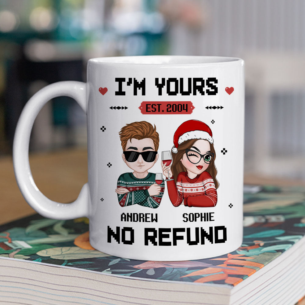 I Am Yours - Personalized Custom Coffee Mug