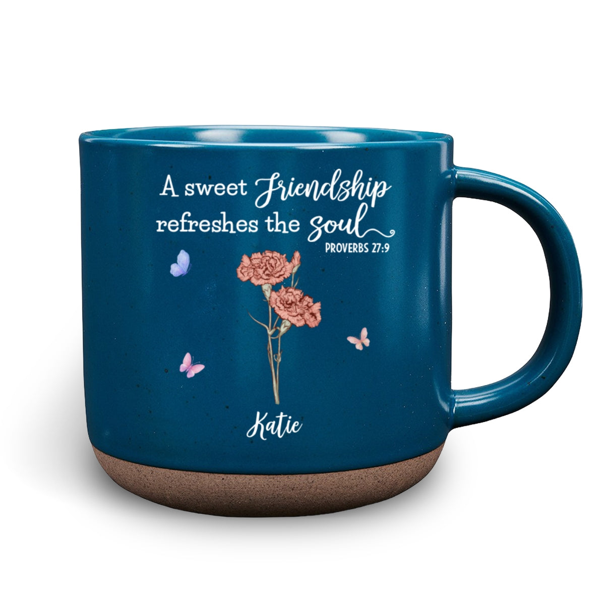 Friendship Refreshes The Soul - Personalized Custom Pottery Mug