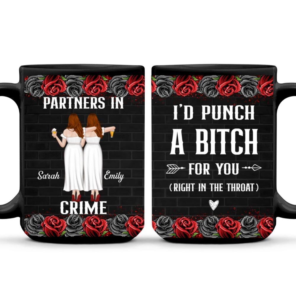 Partner In Crime - Personalized Custom Coffee Mug