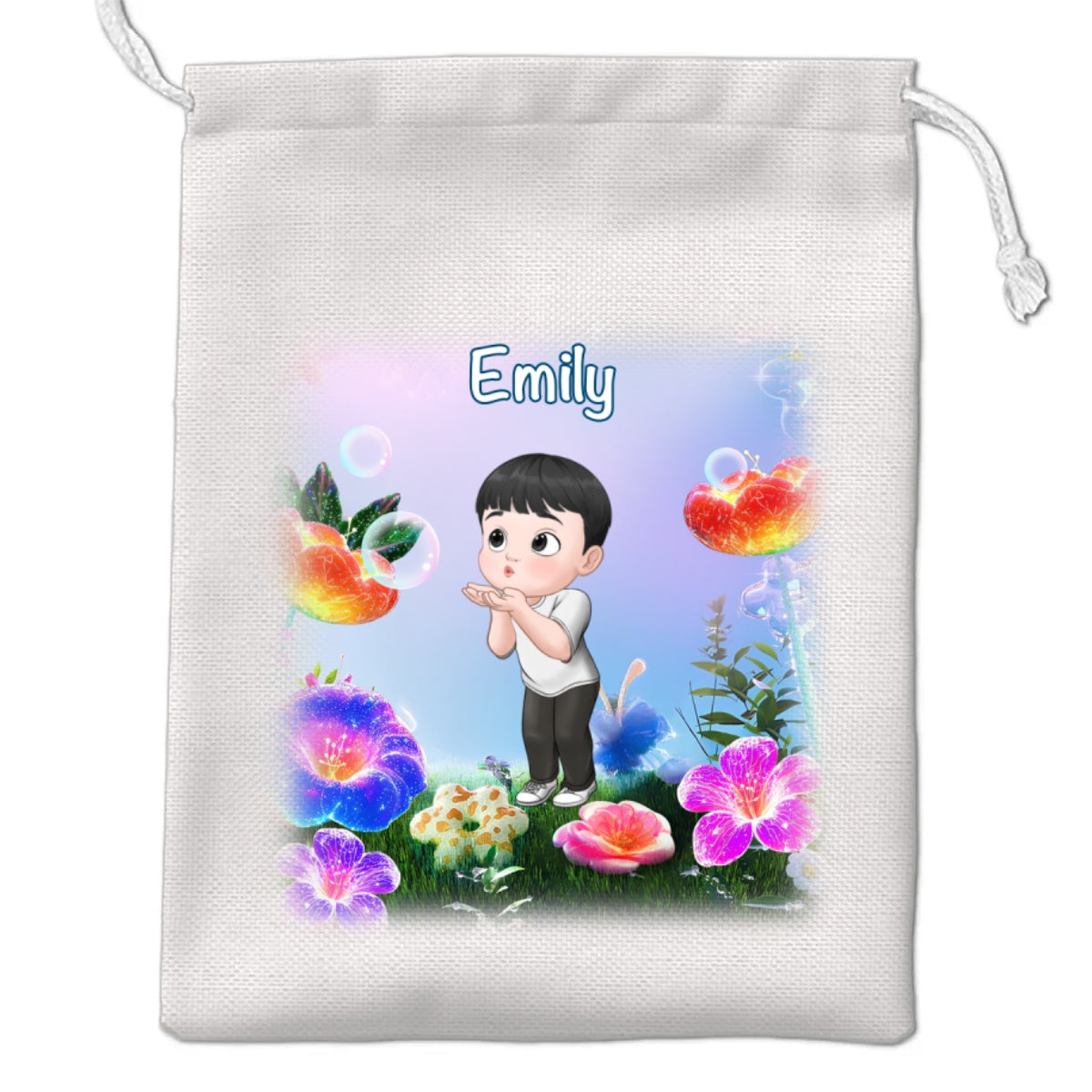 Easter Blooms Of Joy - Personalized Custom Favor Bag