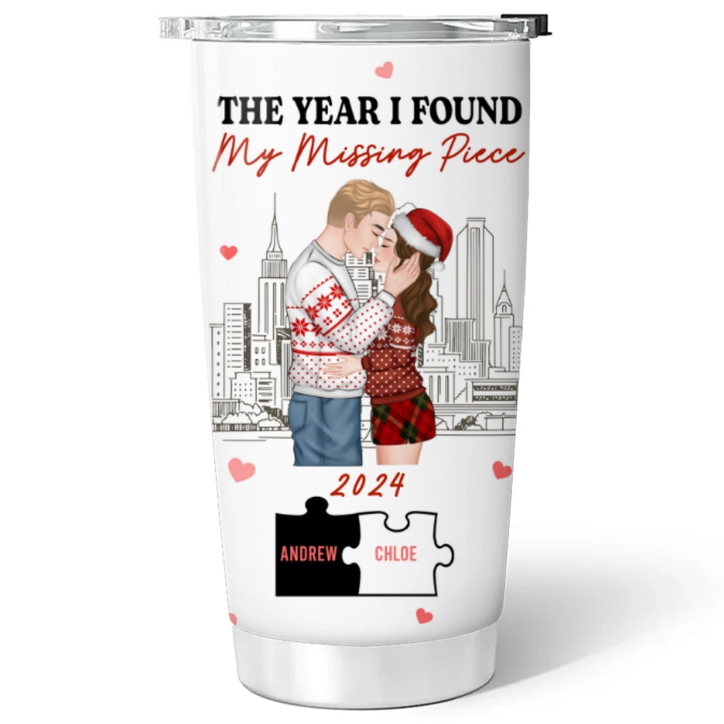 The Year I Found My Perfect Lover - Personalized Custom Tumbler