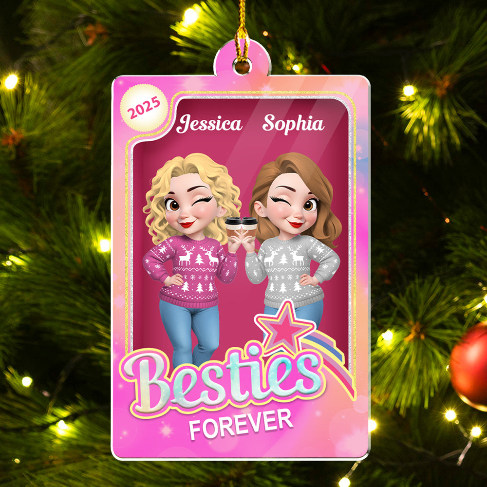 Let Sleigh This Season - Personalized Custom Acrylic Ornament