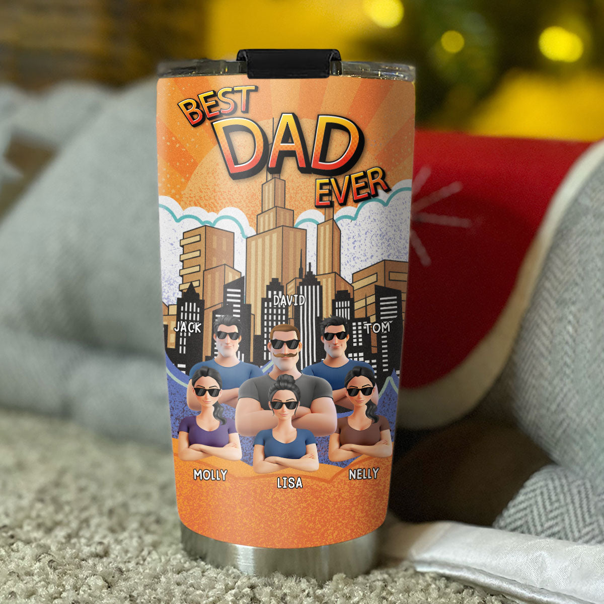 Super Daddy - Personalized Custom Tumbler