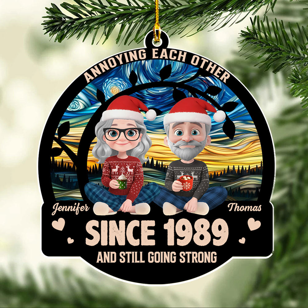 Love You Forever - Personalized Custom Acrylic Ornament