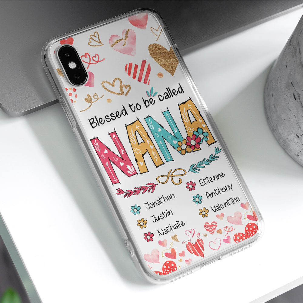 Nana Is The Best - Personalized Custom Phone Case