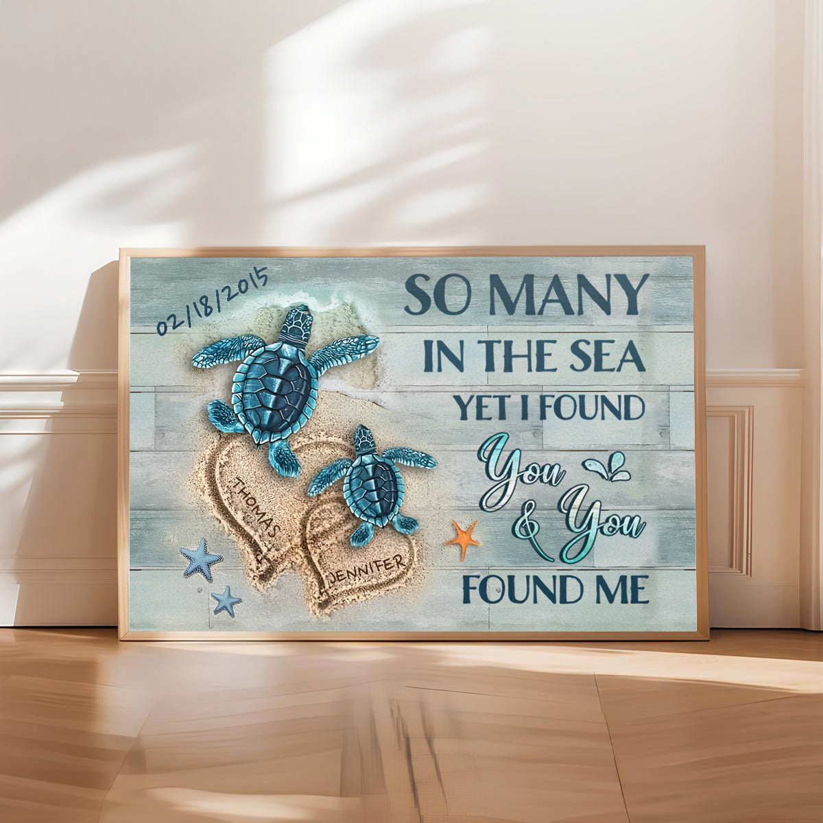 I Found You - Personalized Custom Poster