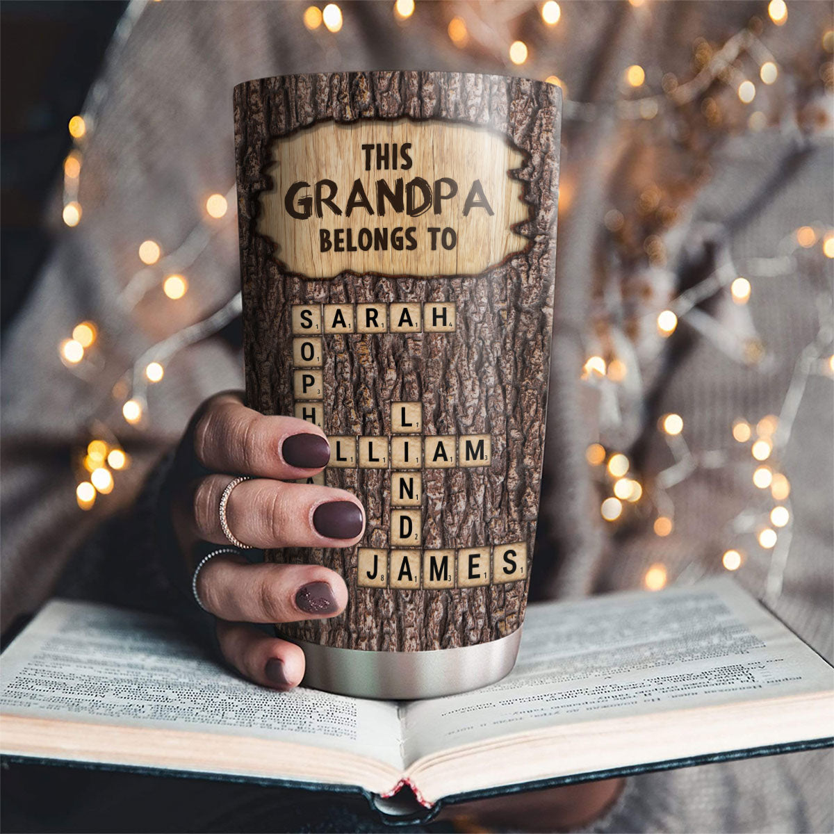 Lovely Grandkids - Personalized Custom Tumbler