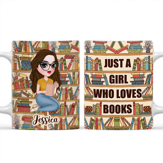 Book Lover - Personalized Custom Coffee Mug