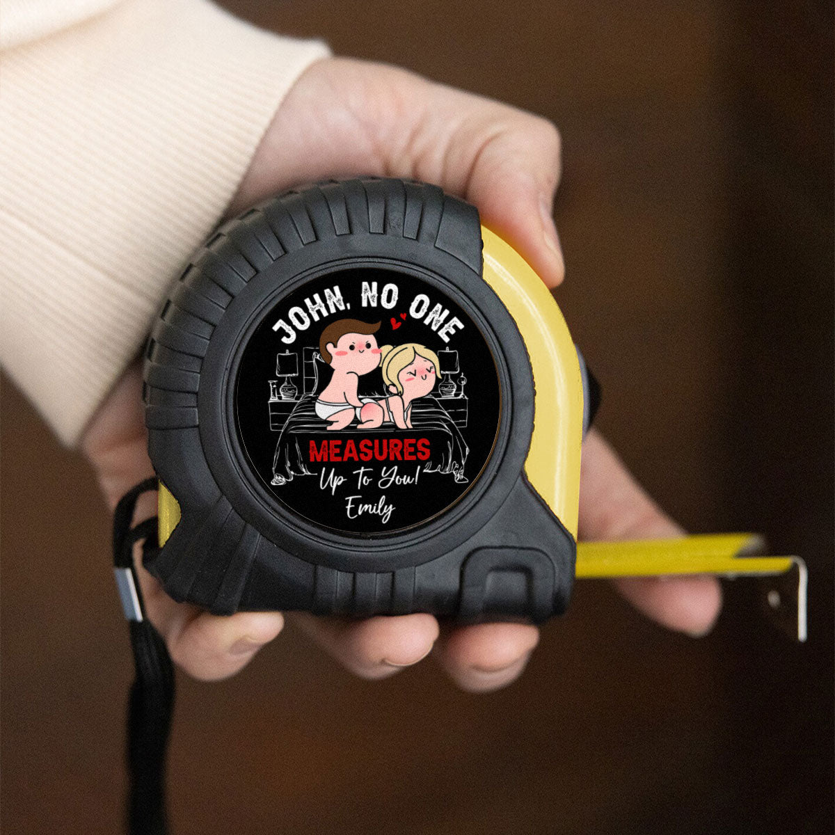 Loved Beyond Measure - Personalized Custom Tape Measure