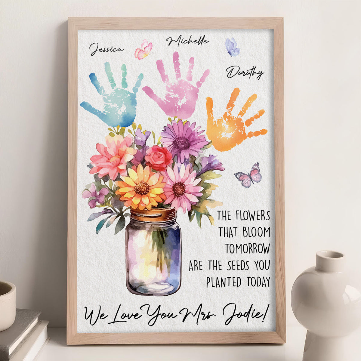 Knowledge Is A Seed Of Wisdom - Personalized Custom Poster