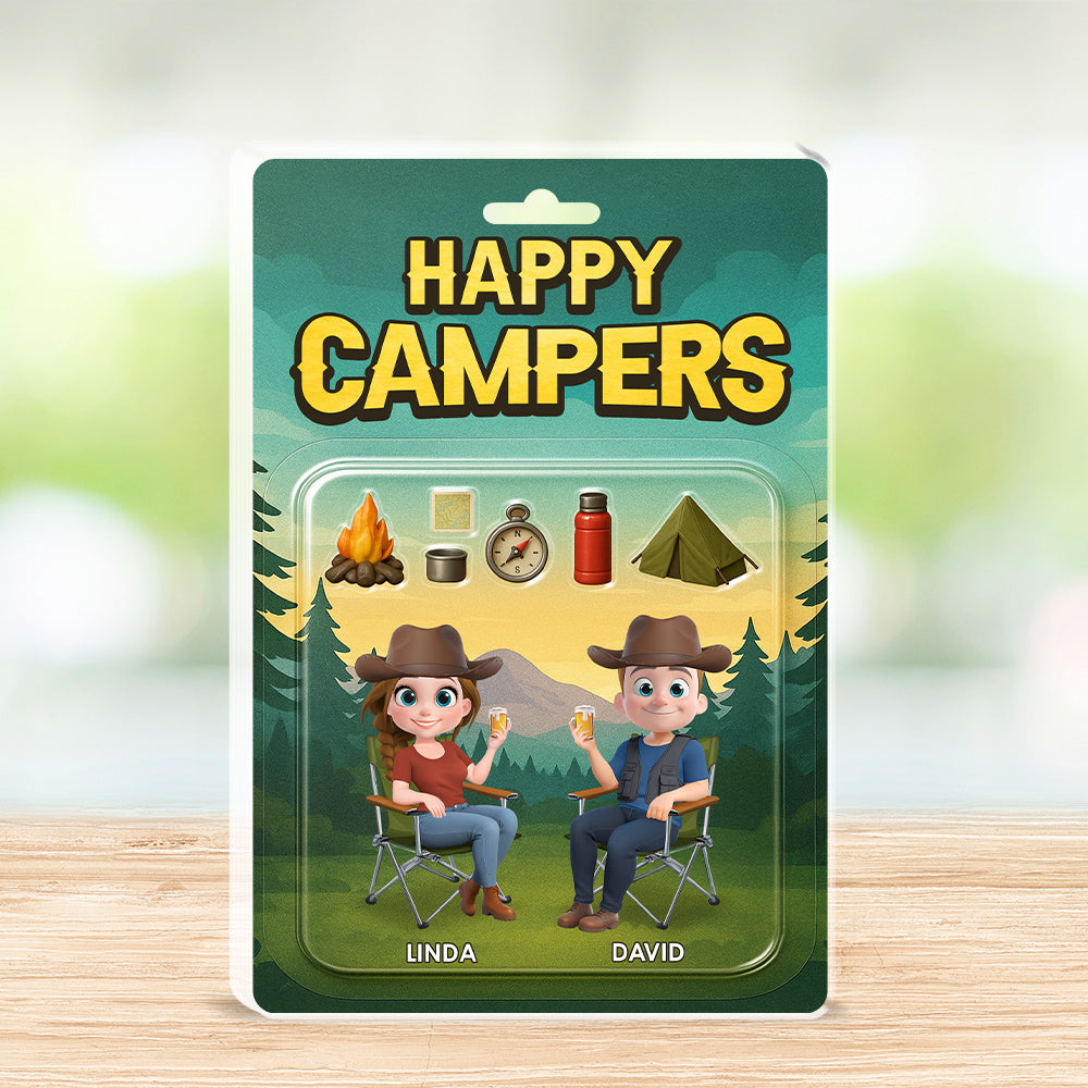 Happy Campers - Personalized Custom Acrylic Plaque