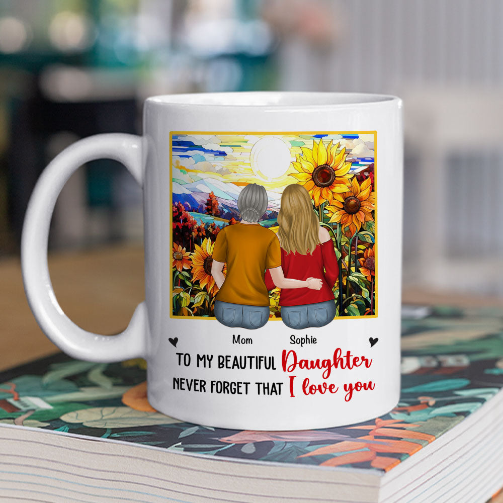 Never Forget I Love You - Personalized Custom Coffee Mug