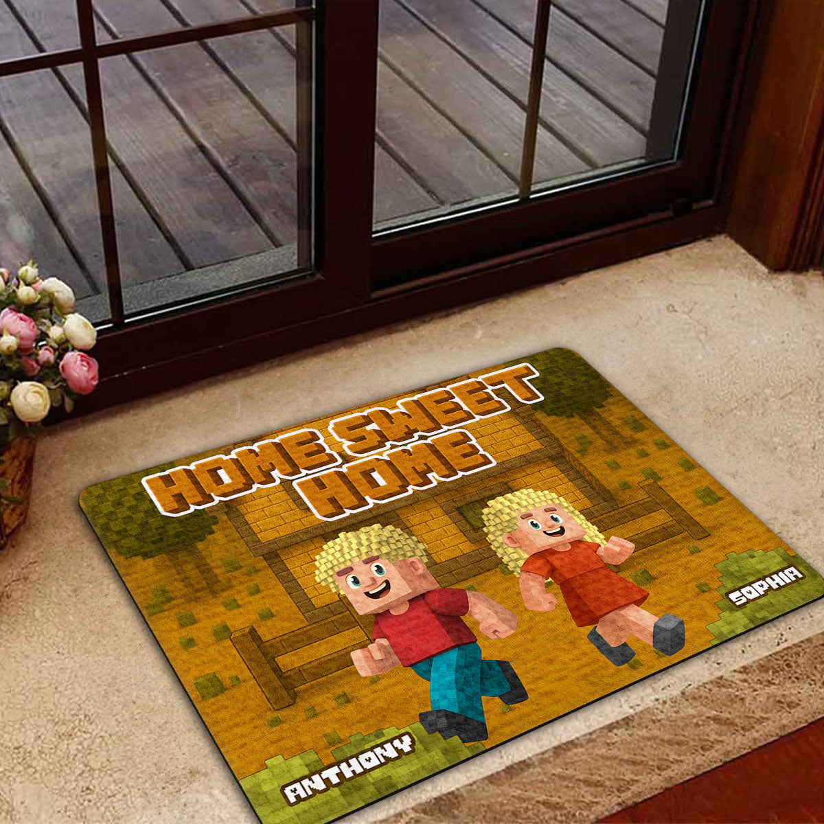 Sweet Home - Personalized Custom Doormat
