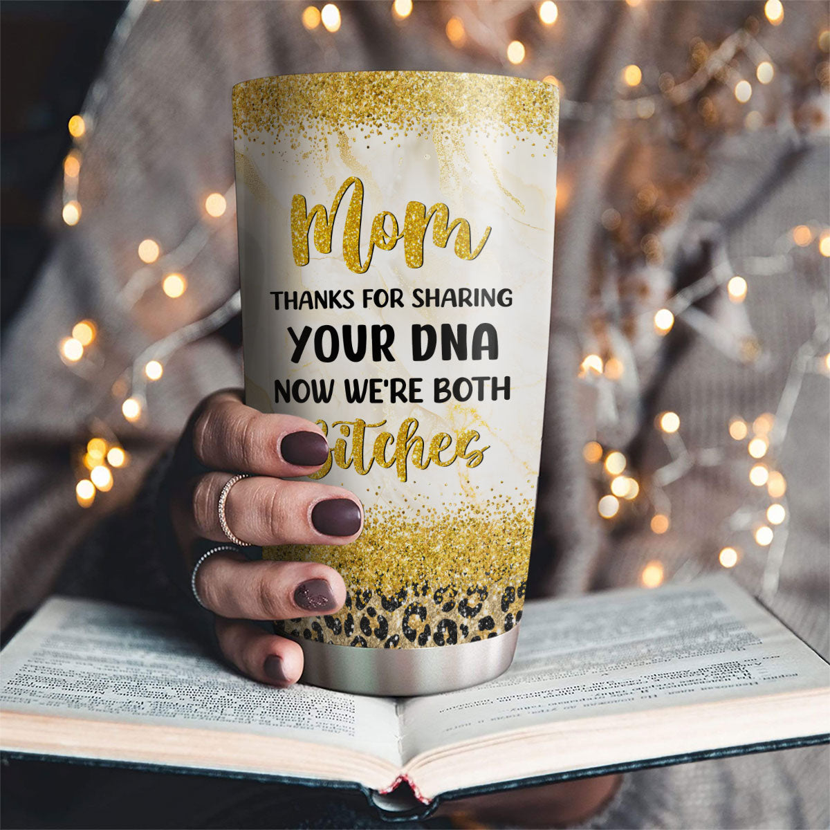 Thanks For Sharing DNA - Personalized Custom Tumbler