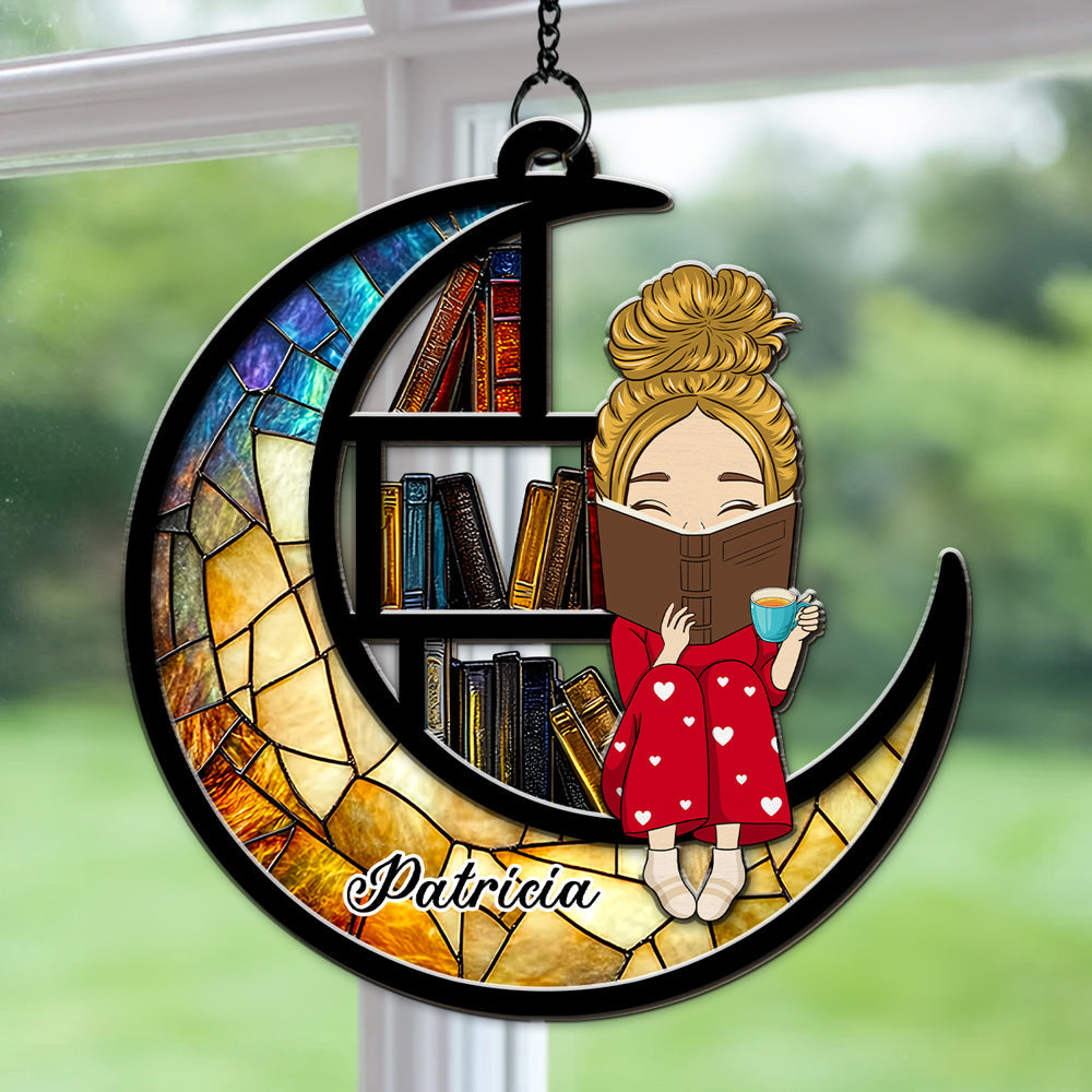 A Book Is A Dream - Personalized Custom Suncatcher