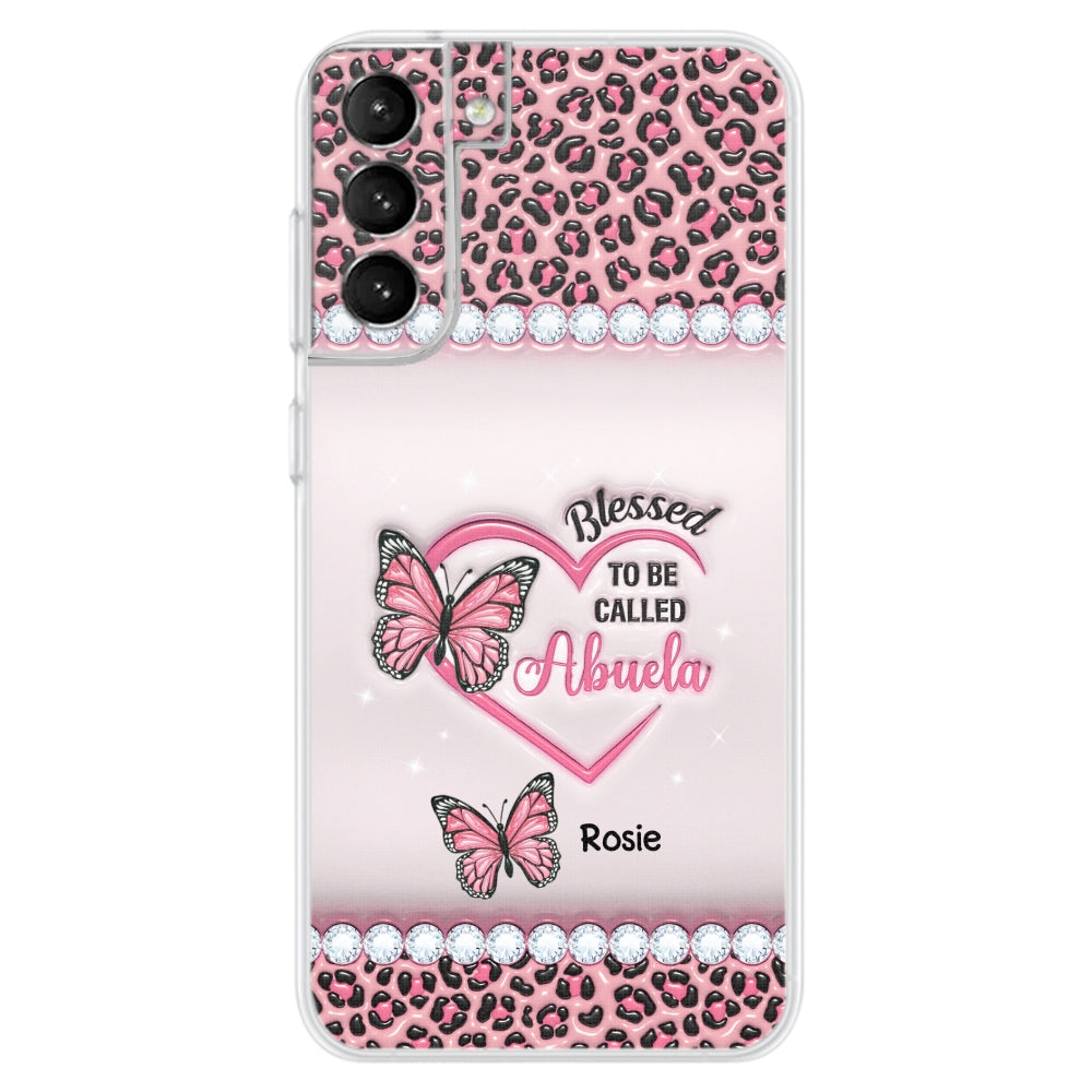Blessed To Be Called Nana - Personalized Custom 3D Inflated Effect Phone Case