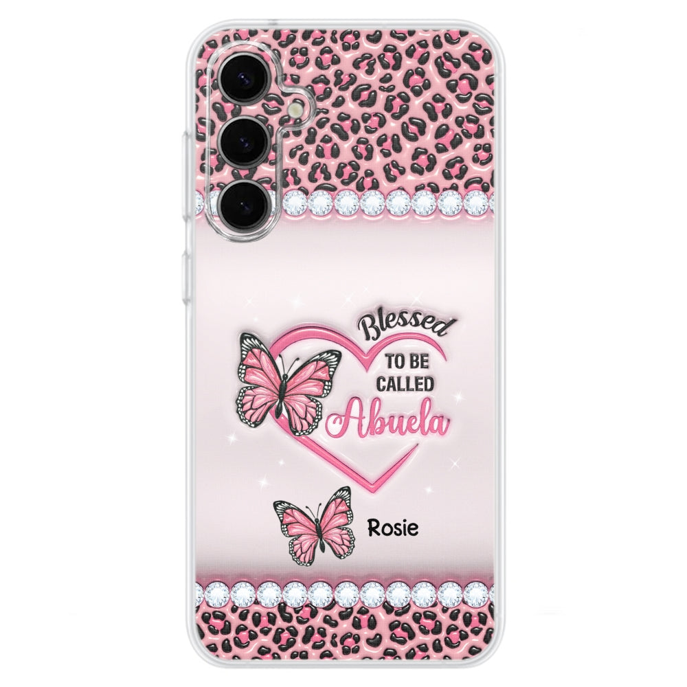 Blessed To Be Called Nana - Personalized Custom 3D Inflated Effect Phone Case