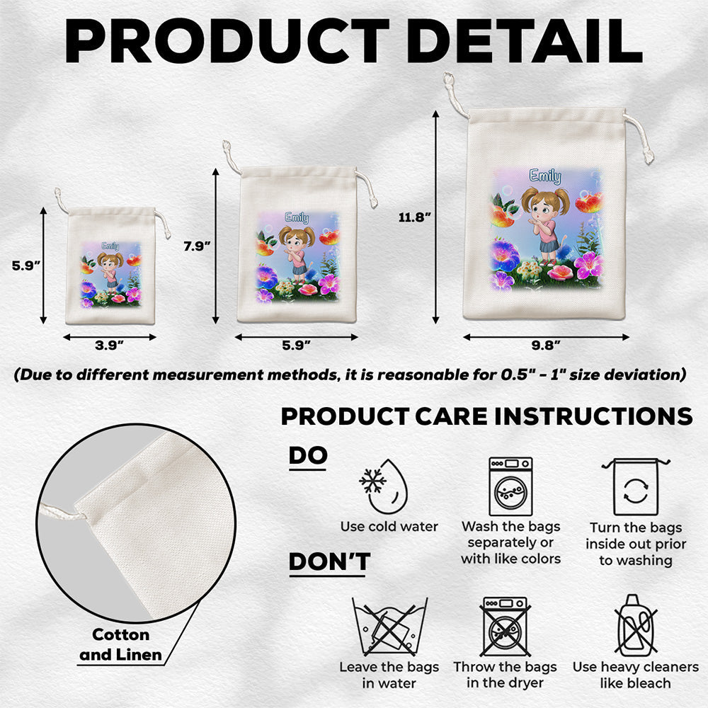 Easter Blooms Of Joy - Personalized Custom Favor Bag