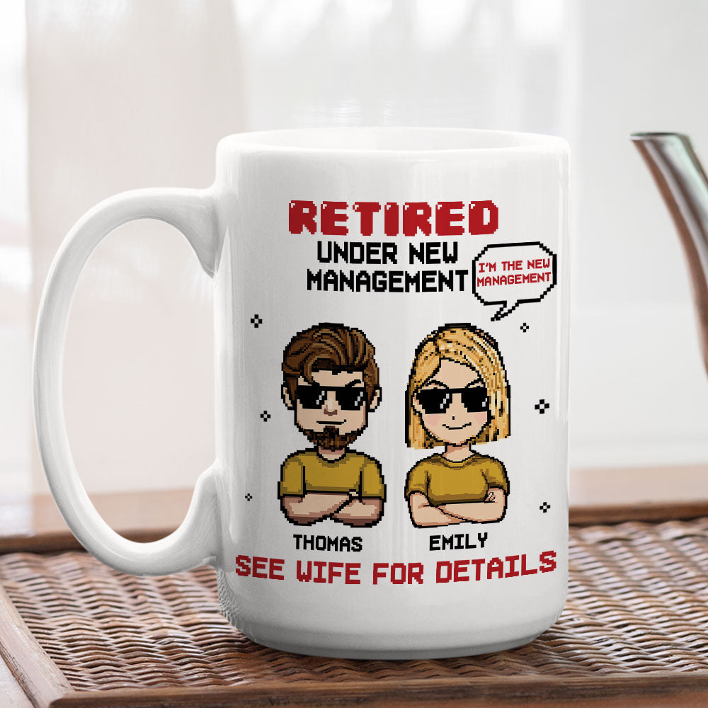 Under Wife Management - Personalized Custom Coffee Mug