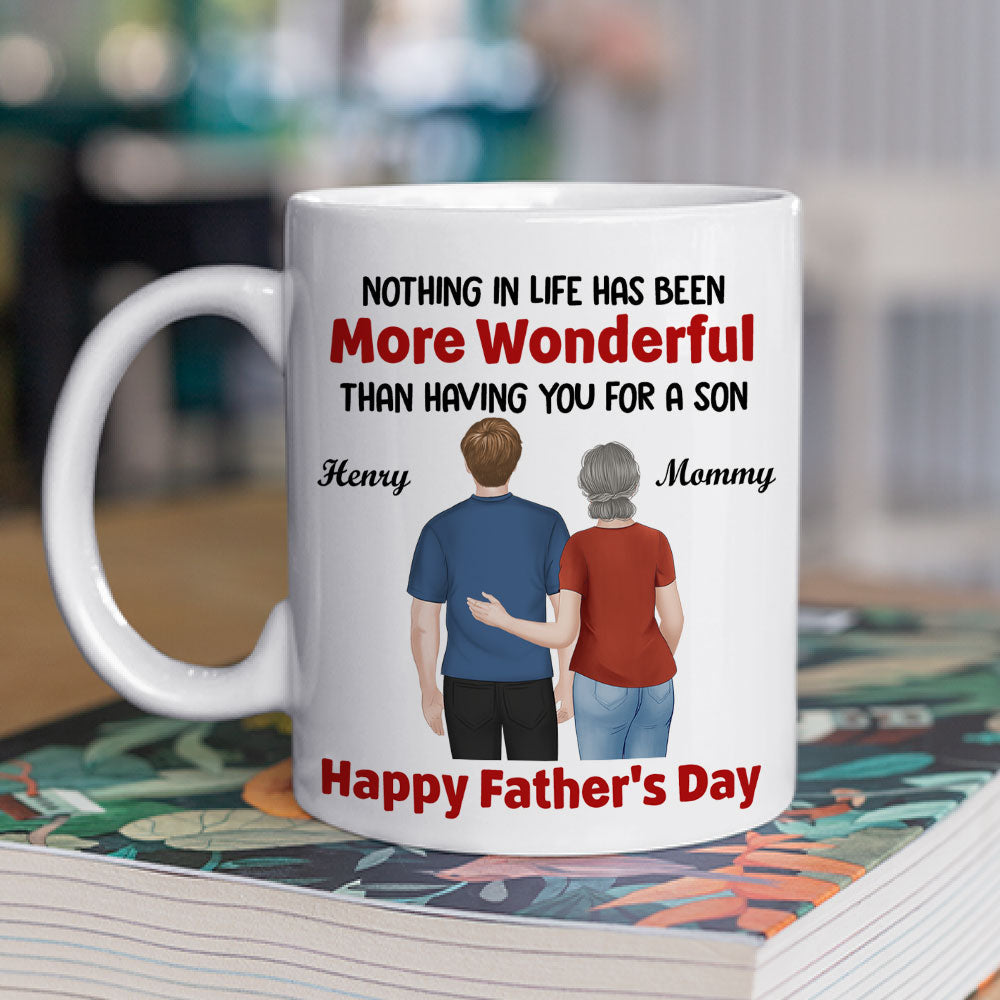 My Wonderful Son - Personalized Custom Coffee Mug