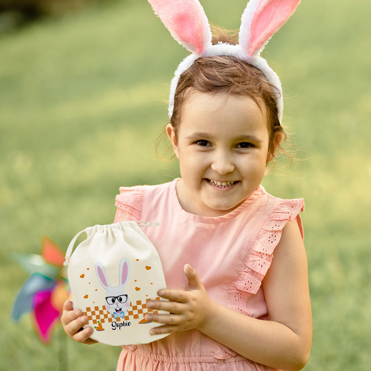 Show Me The Bunny - Personalized Custom Favor Bag