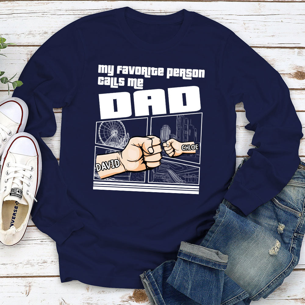 Best Grandpa Ever - Personalized Custom Shirt