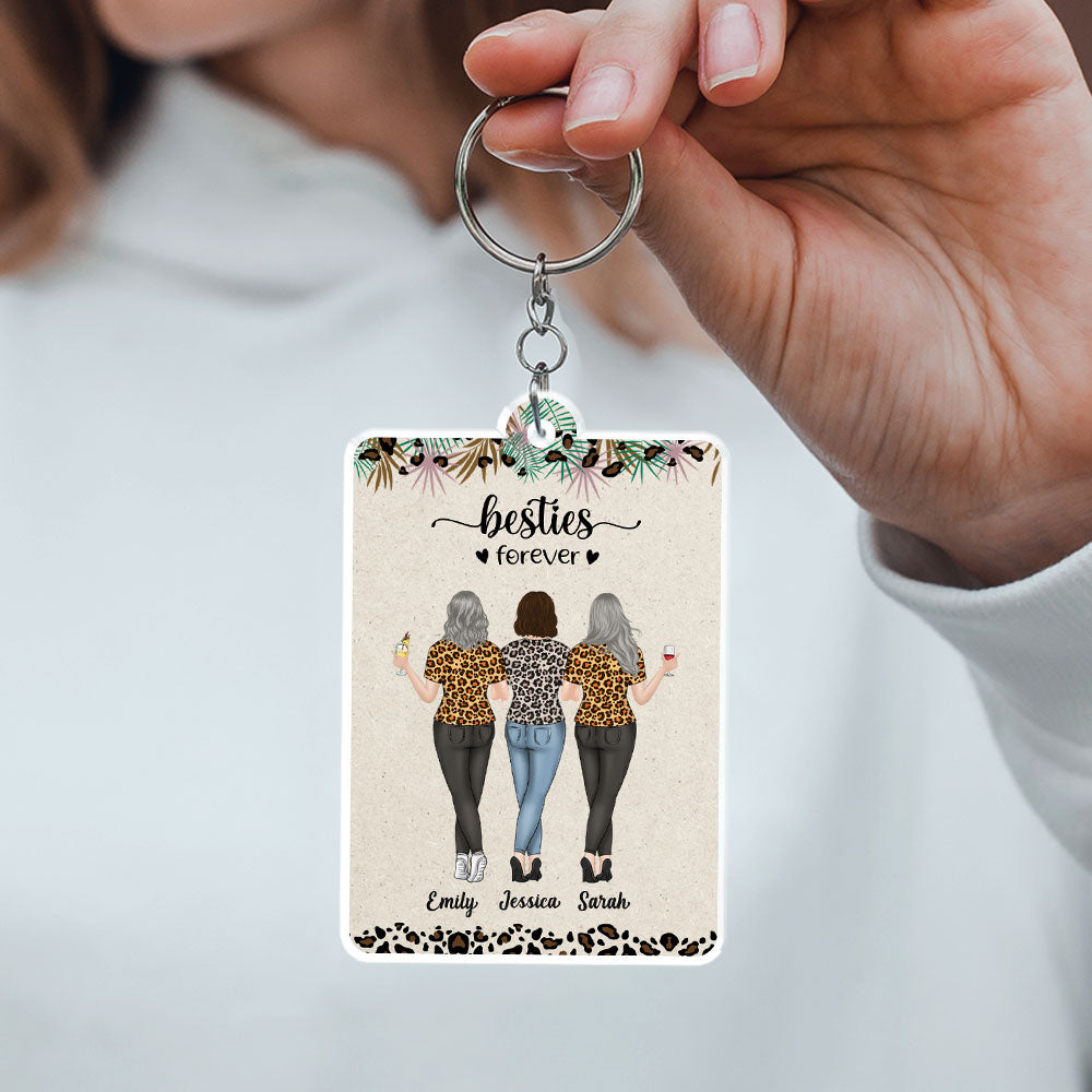 You Make Me Laugh Everyday - Personalized Custom Acrylic Keychain