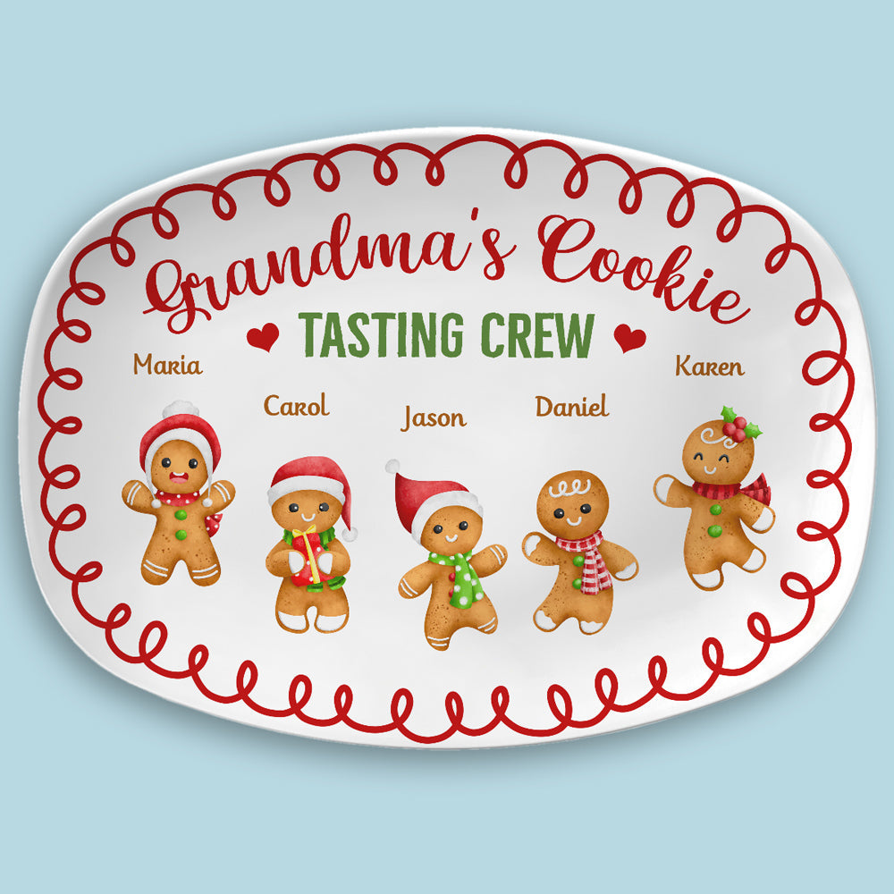 Tasting Crew Of Grandma - Personalized Custom Platter
