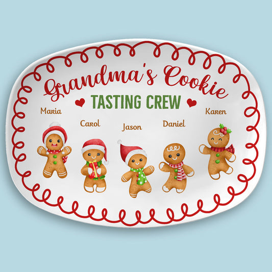 Tasting Crew Of Grandma - Personalized Custom Platter