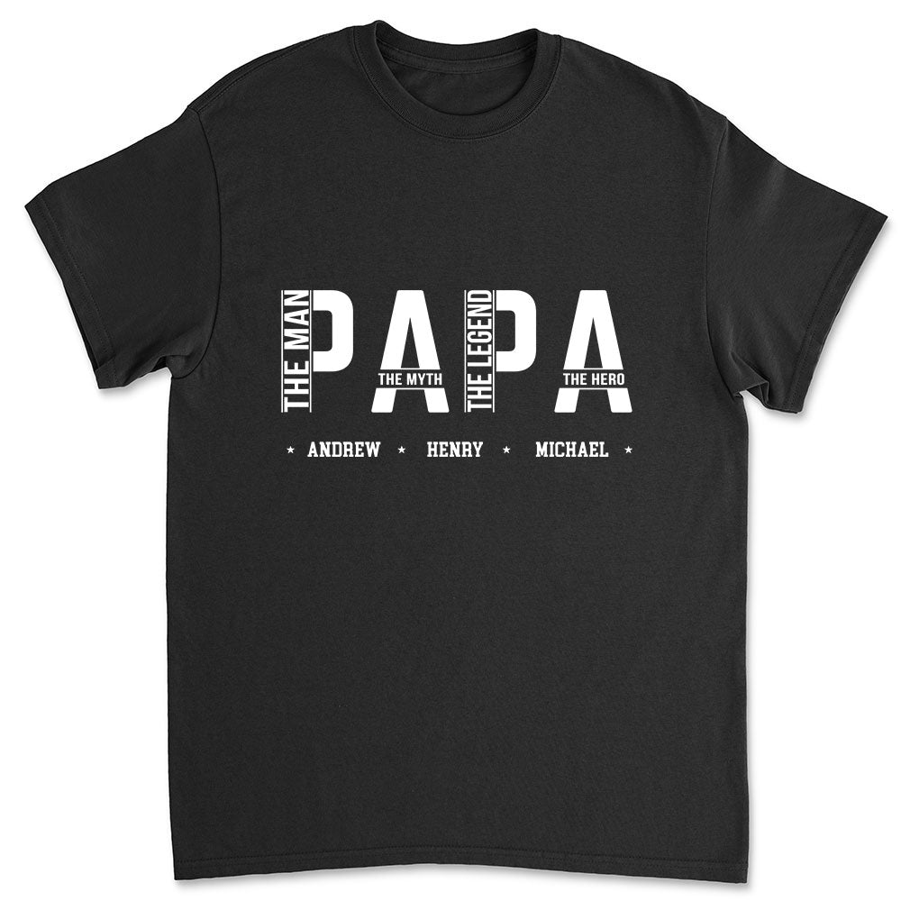 You Are The Legend The Hero - Personalized Custom Shirt