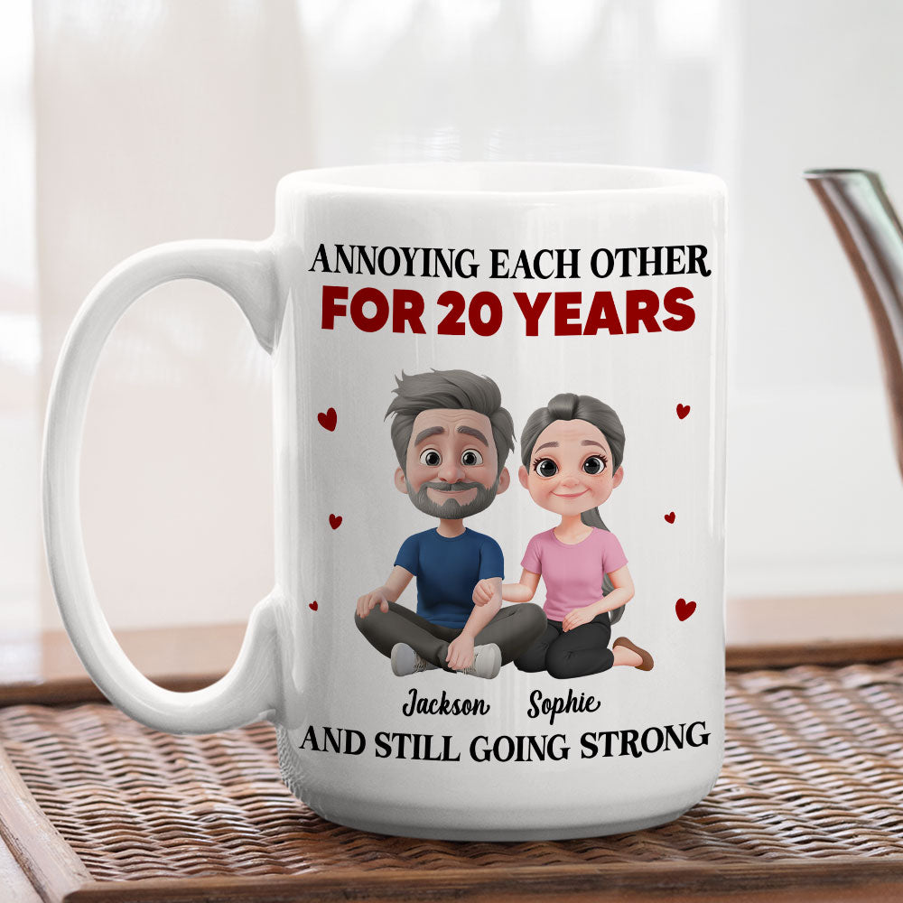 Couple Annoying For Years - Personalized Custom Coffee Mug