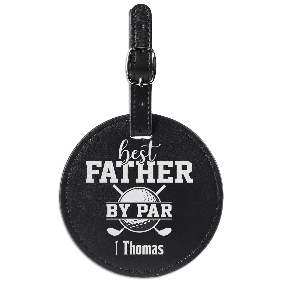 Best Dad By Par - Personalized Custom Golf Tee Bag