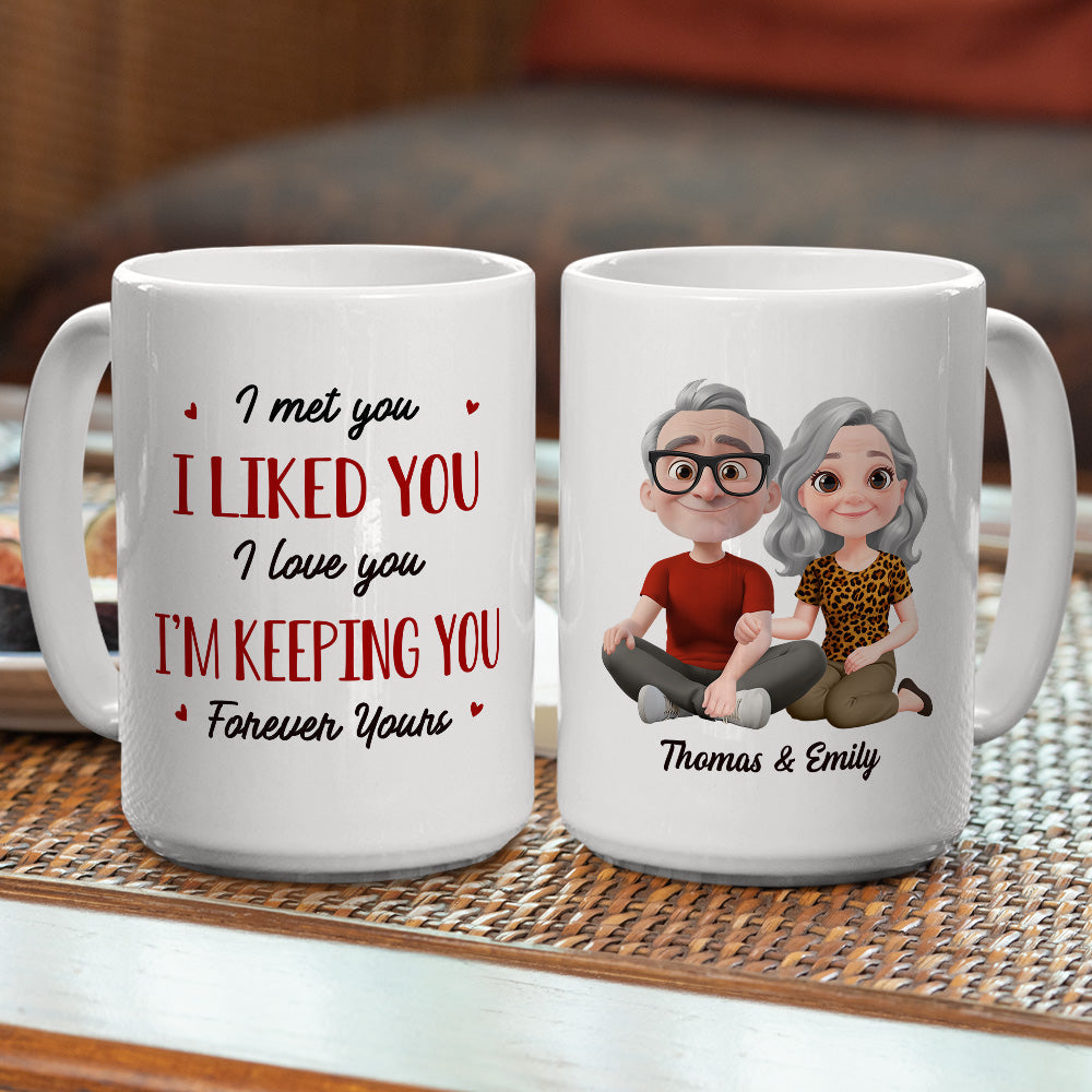 Give Me Your Forever - Personalized Custom Coffee Mug